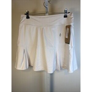 NEW Women's White Athletic Wear Dona Joe Skort Skirt XL $65 Pickleball Vacation